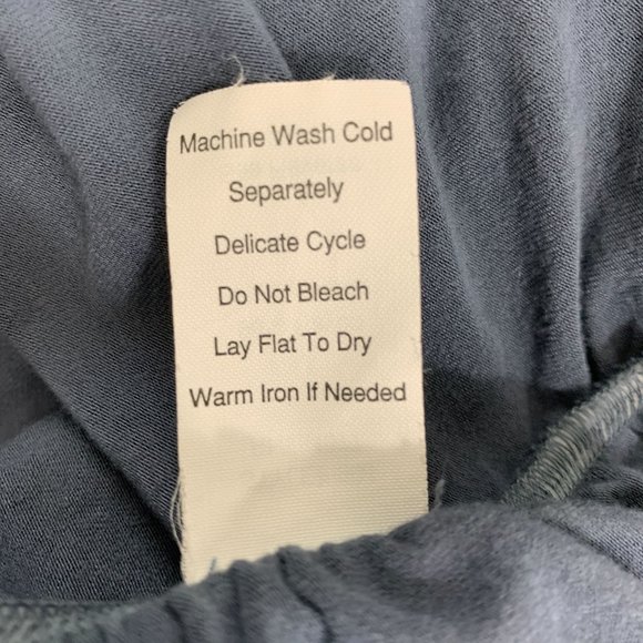 CAbi 294 Blue XS Blouse Collar Tank Lined - Picture 6 of 7